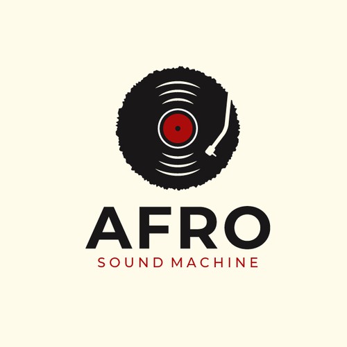 Logo for an African record label