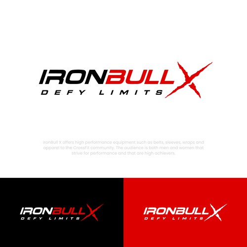 Logo design concept for IronBull X