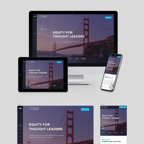 Venture Firm Website Design