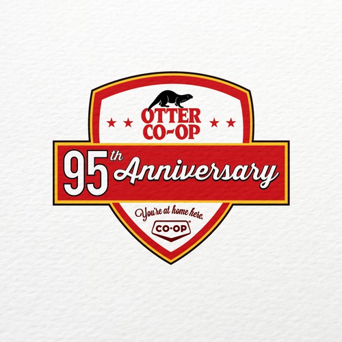Bold logo concept for 95th Anniversary