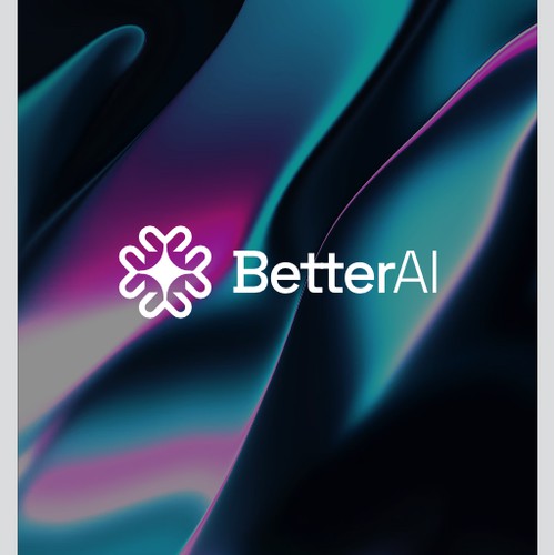 Creative B letter logo For "Better AI"