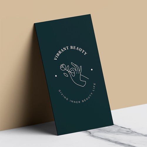 Logo Design for Vibrant Beauty