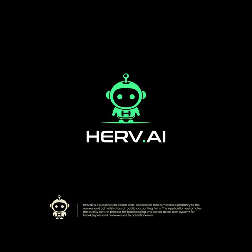 HERV.AI Logo Design