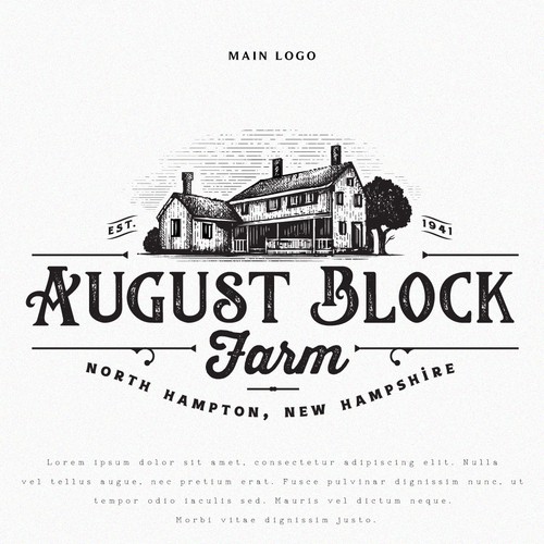 Logo for August Block Farm
