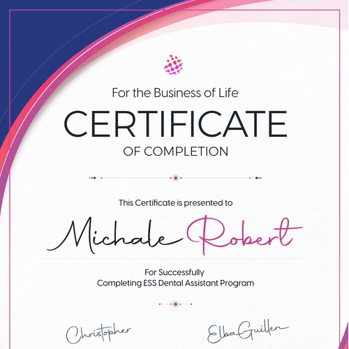 Certificate Design