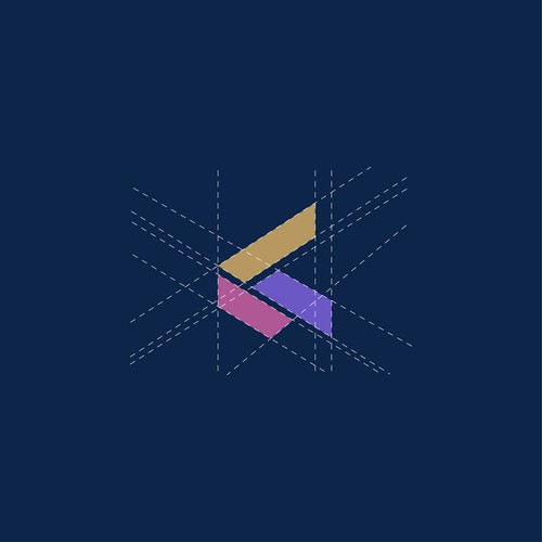 R Geometric logo