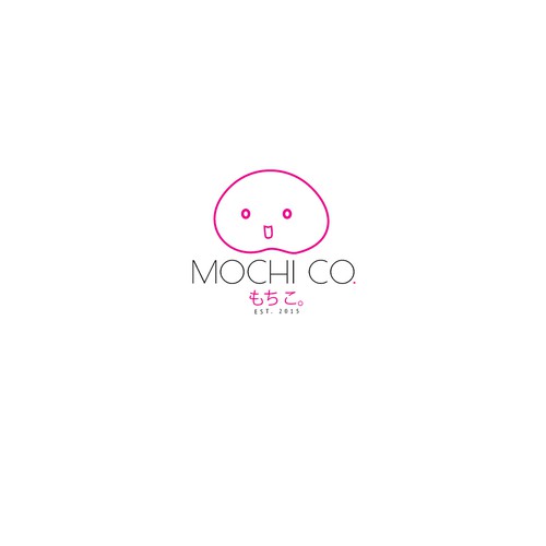 logo concept for japanese cupcake