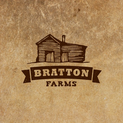 Bratton Farms logo and illustration