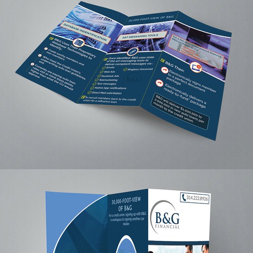 brochure for B & G FINANCIAL