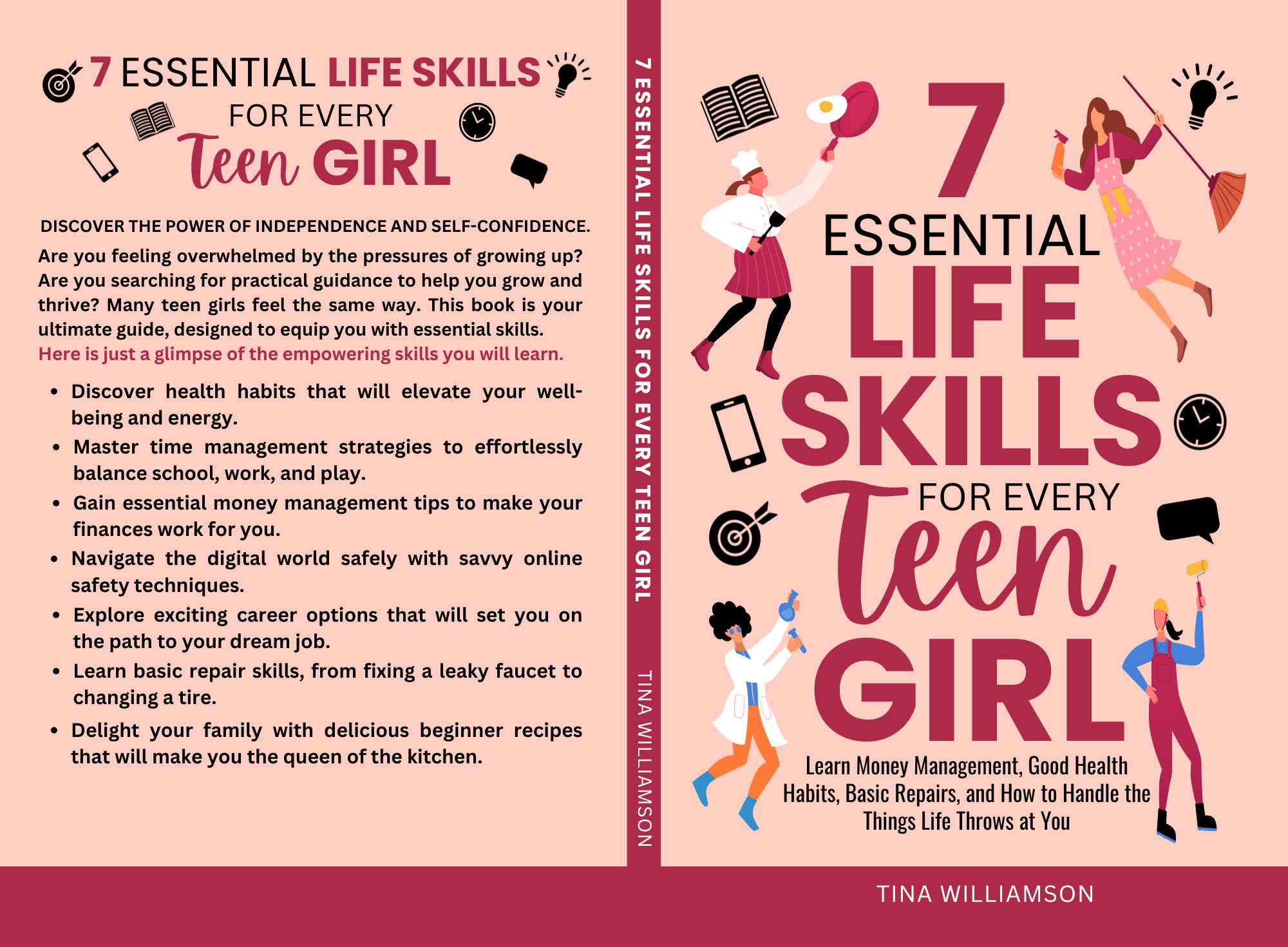 Powerful illustrations and colors that will appeal to today's teenage girl