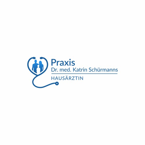 Logo concept for family doctor
