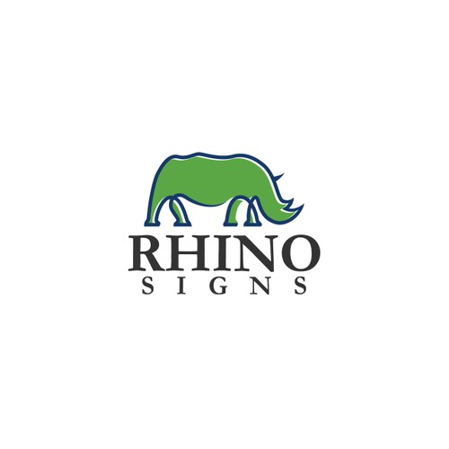 Rhino Sign