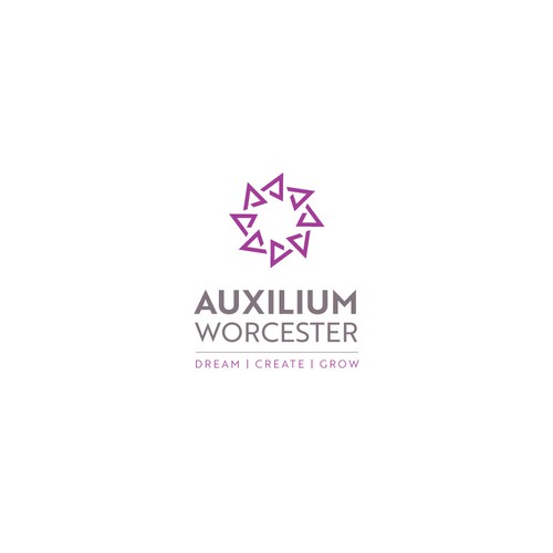Concept for Auxilium Worcesters, a project to fund innovative start-up businesses
