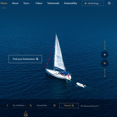 Luxury Travel Company Website Design