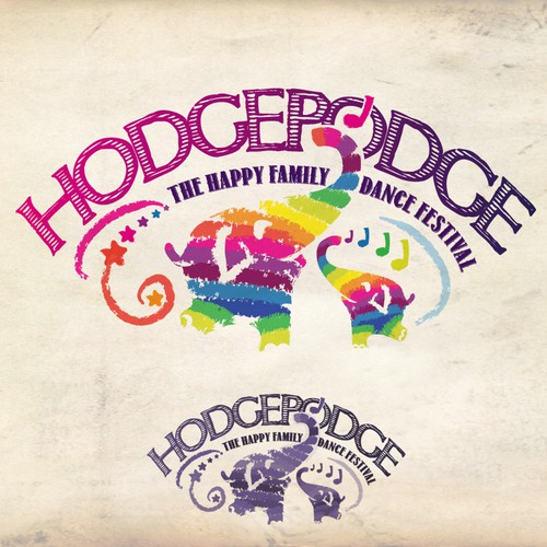 Design the logo for the ultimate music festival: Hodgepodge - The first family dance festival