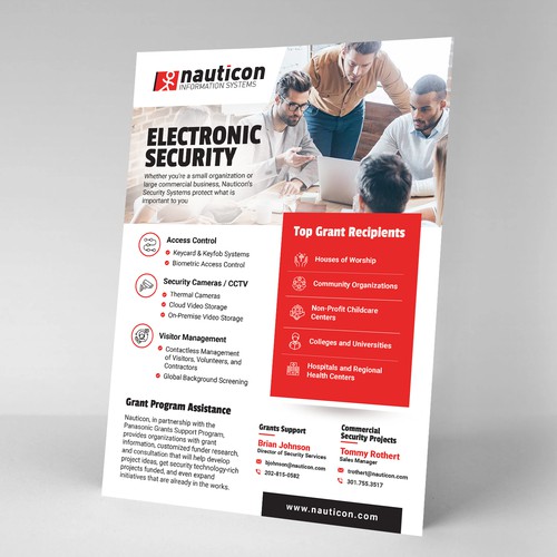 Electronic Security Flyer