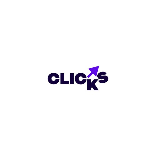 FOR SALE! Marketing Agency CLICKS Logotype