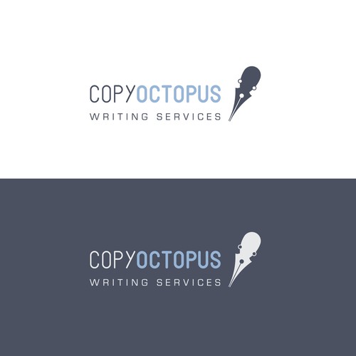 Logo concept for writing services boutique 