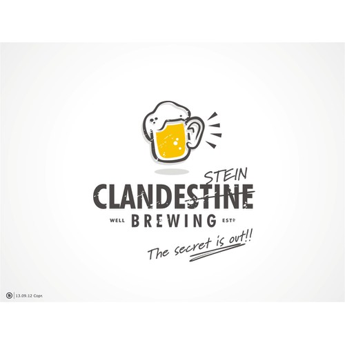 Clandestine Brewing needs a new logo