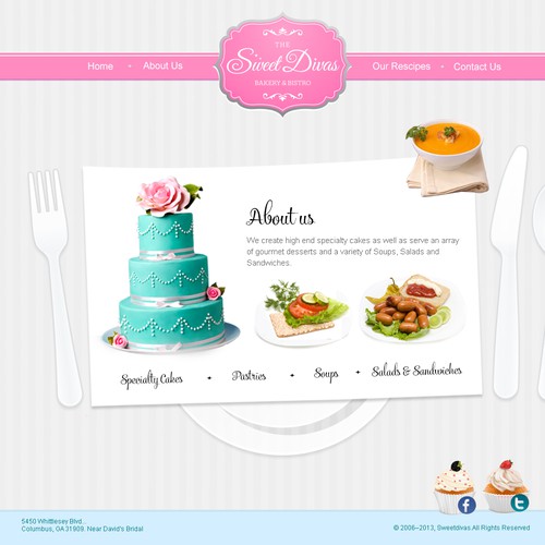 Web Design For Sweet Divas