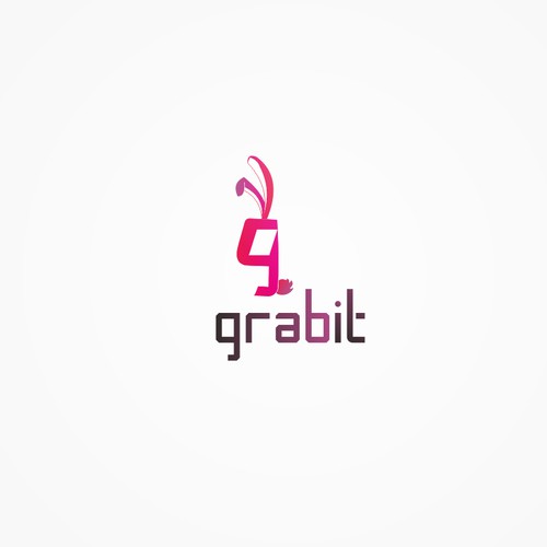 Create a creative logo for GRABIT