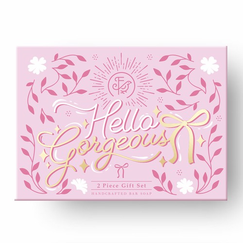 Design a Coquette Bow Style Sleeve for Gift Box - USA