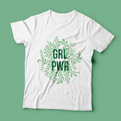 T-shirt design for women empowerment