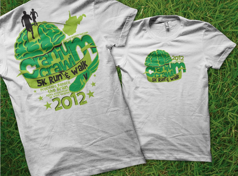 Help CRANIUM CRAWL 5K RUN & WALK with a new t-shirt design