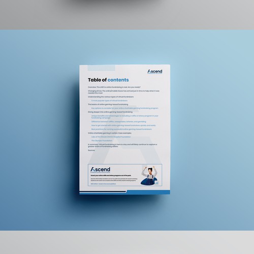 Design an impressive eBook/guide for a growing tech company