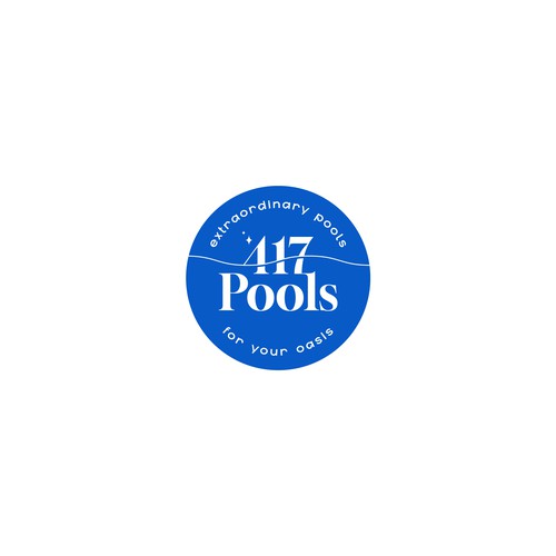 Logo concept - 417 pools