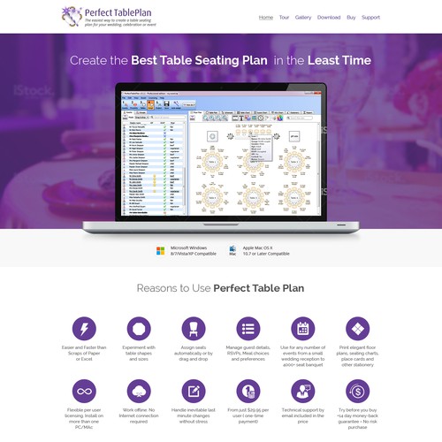 Design Concept for Perfect Table Plan