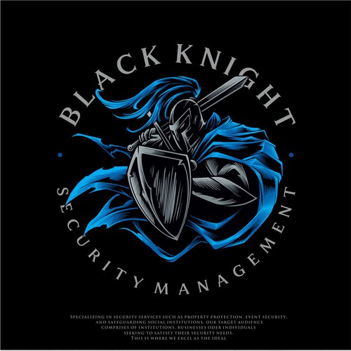 Black Knight GmbH Logo Design