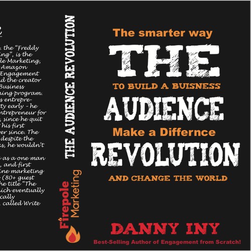 >>> THE AUDIENCE REVOLUTION <<< (Front & Back Cover Design)
