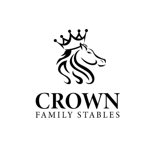 Logo Crown Family Stables