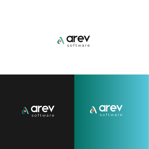 Corporate logo, typographic