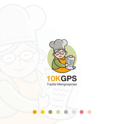 Modern and youthful logo app.