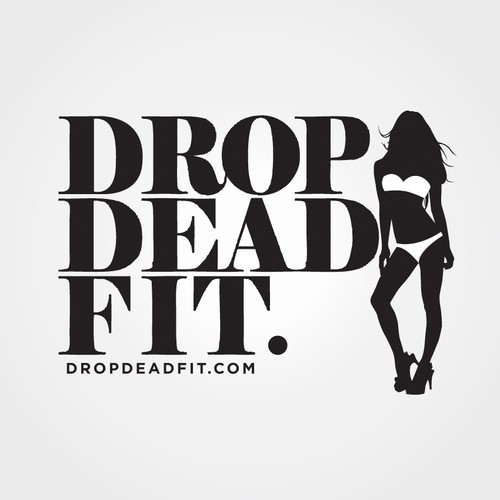 In contest Drop Dead Fit Silhouette Logo to be used on first Trucker Hat