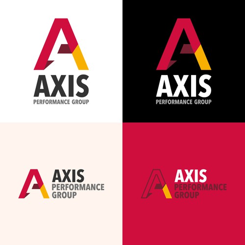 Logo concept for Axis Performance Group