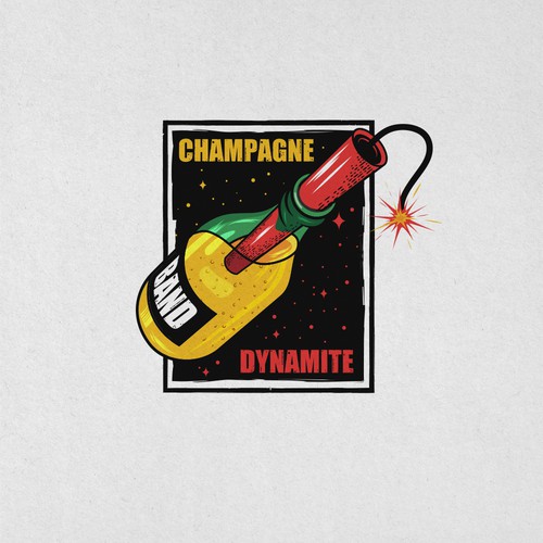 CHAMPAGNE DYNAMITE BAND LOGO