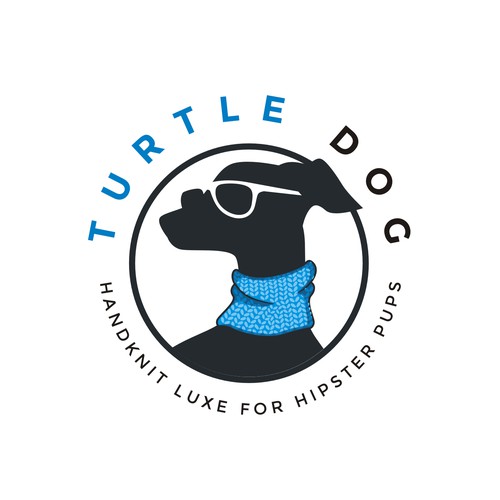 Logo for a luxury gators for dogs