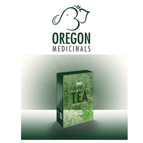 Create a luxury and modern feeling Ganesh/OM logo for Oregon Medicinals