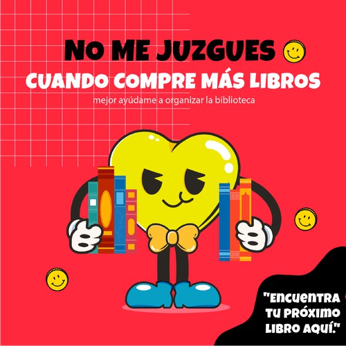 Post de instagram libros