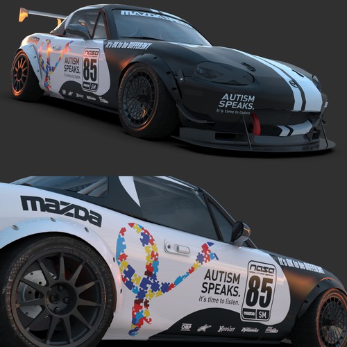 Car wrap - Miata