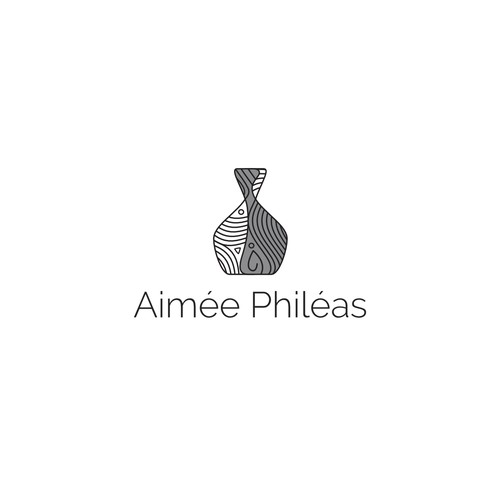 Logo for a small ceramic studio