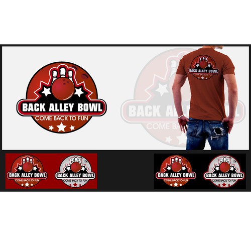 Create a logo for a bowling center under new owner.