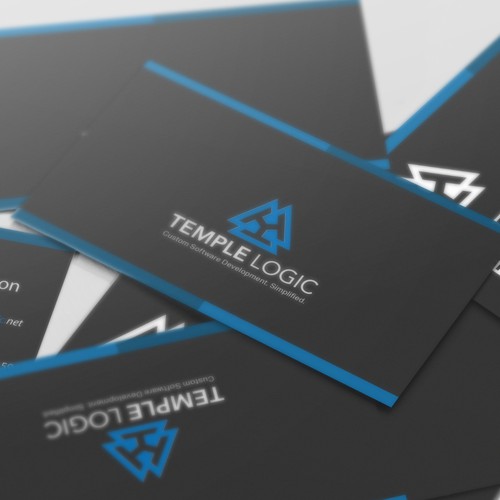 2nd  Business card design for Template Logic