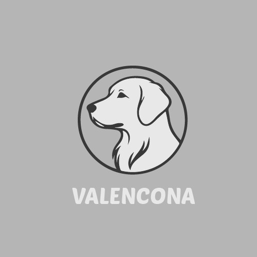 Valencona Logo Concept – Premium Dog Care