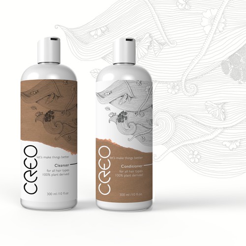 New design for CREO All Natural Hair Care Line