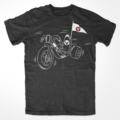Big Wheel trike hot rod tshirt