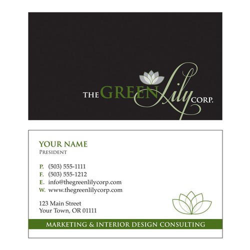 logo and business card design